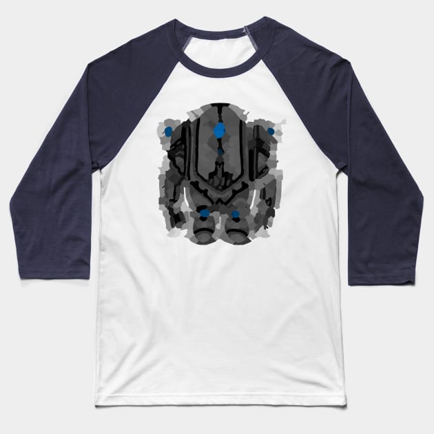 Guild Wars 2 Golem Watercolor Baseball T-Shirt by MacSquiddles